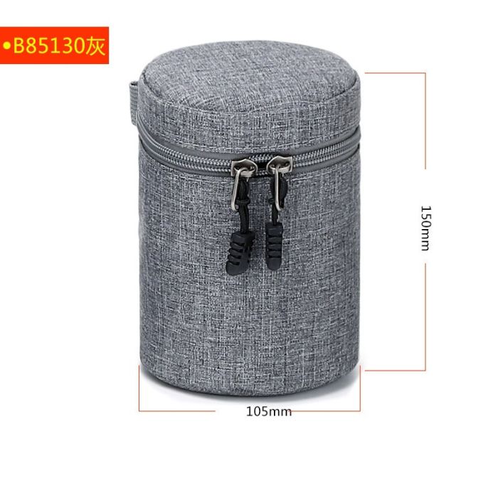 Захисний кофр, чохол, футляр, сумка для об'єктива DULUDA B85130 розмір 85 х 130 — сірий