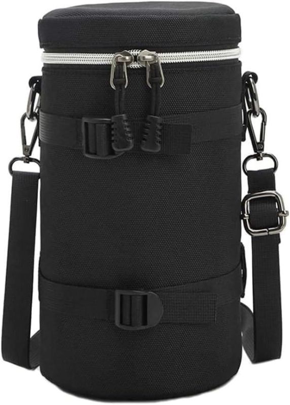 Захисний кофр, чохол, футляр, сумка для об'єктива, розмір L — 230 х 120 — чорний (код TBD0595714902)