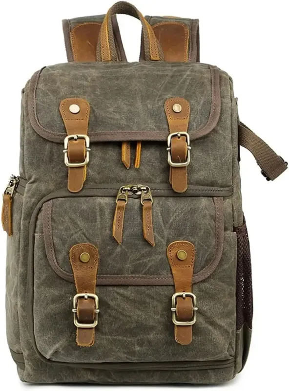 Фоторюкзак, рюкзак для фотоапаратів DULUDA (тип "AC-280") — зелений