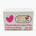 Фотоплівка кольорова (плівка для фотоапарата) My Heart 35 mm Movie Color Film ISO 400 18 кадрів