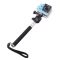Компактний монопод, тримач з адаптером - для Gopro, SJCAM, Xiaomi та інших екшен камер (код № XTGP55)
