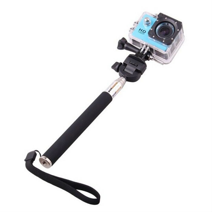 Компактний монопод, тримач з адаптером - для Gopro, SJCAM, Xiaomi та інших екшен камер (код № XTGP55)