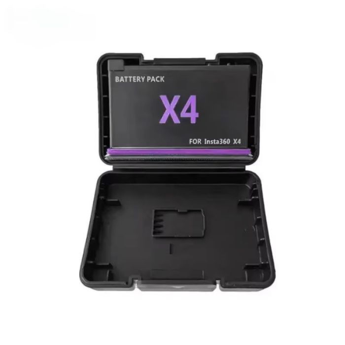 Акумулятор для Insta360 x4 — 2500 ма + бокс для зберігання