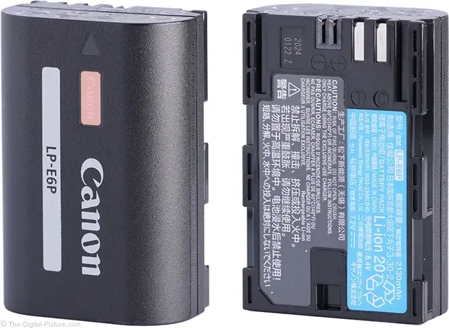 Акумулятор LP-E6P (LP-E6, LP-E6N, LP-E6NH) для камер CANON 60D, 70D, 80D, 90D, 7D, 7D Mark II, 6D, 6D Mark II