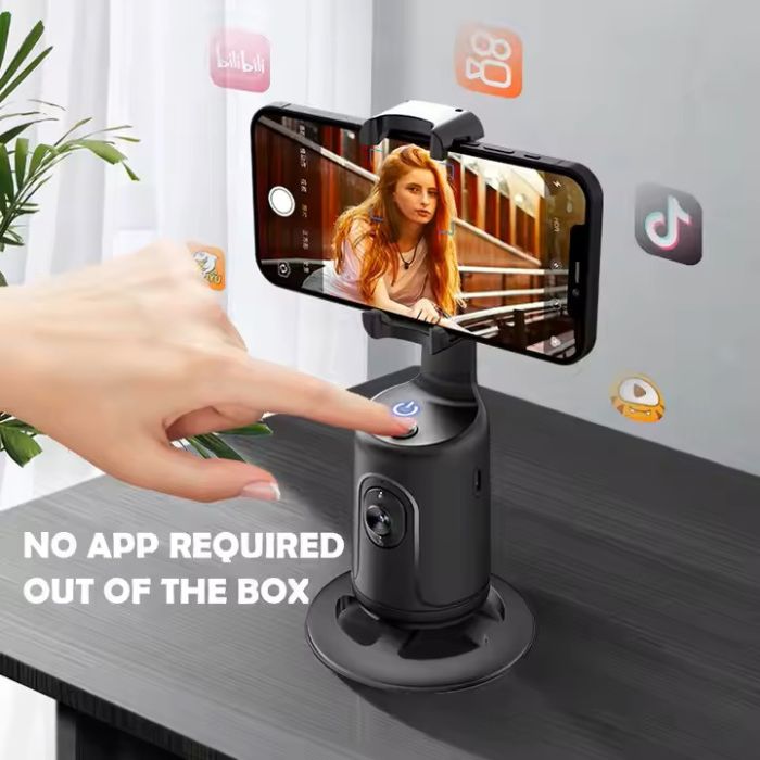 Штативна головка TOKQI P01 для телефона (смартфона) з автоматичним стеженням за обличчям