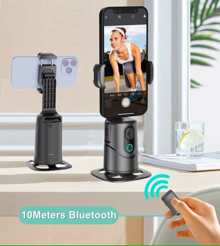 Штативна головка TOKQI P01 для телефона (смартфона) з автоматичним стеженням за обличчям