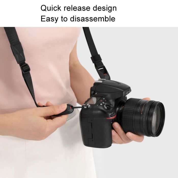 Високоміцний плечовий шийний ремінь для фотоапаратів Cwatcun D154