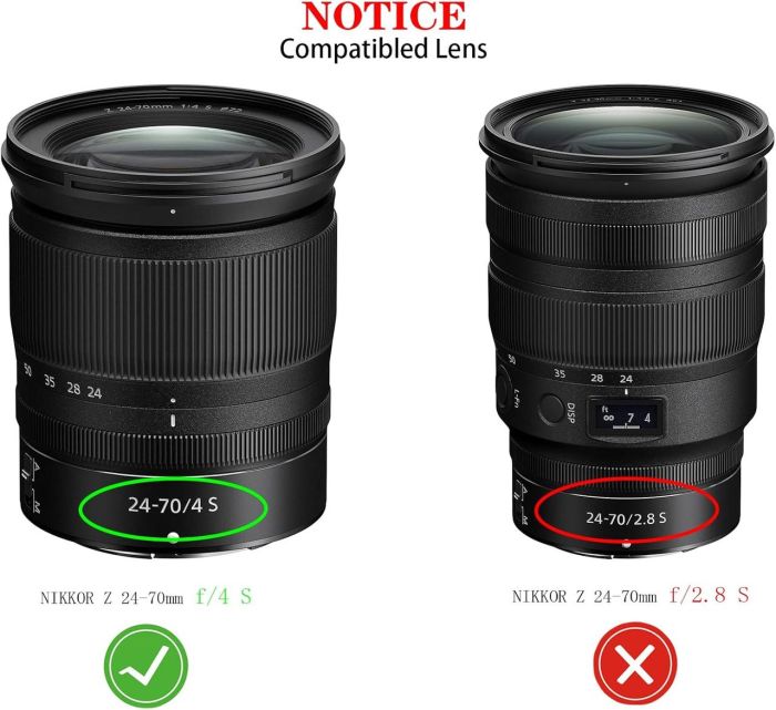 Бленда HB-85 для об'єктива Nikon NIKKOR Z 24-70mm f/4 S