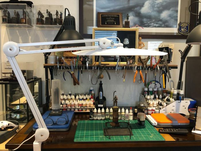 LED безтінова настільна лампа для освітлення для косметології HD-T50X Censreal — біла 24 Вт!