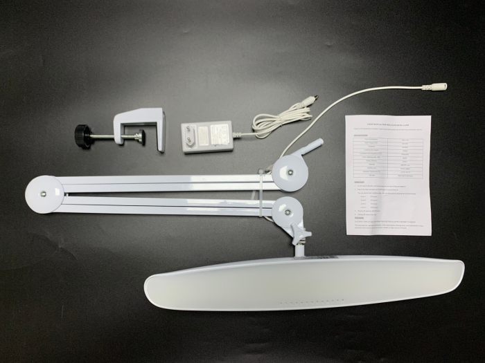 LED безтінова настільна лампа для освітлення для косметології HD-T50X Censreal — біла 24 Вт!