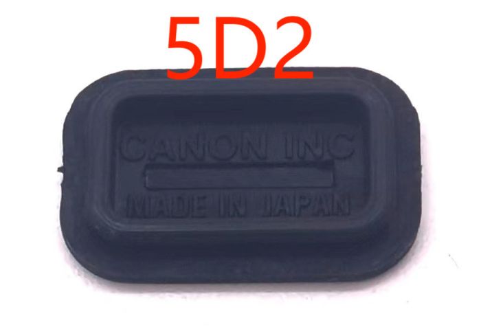 Нижня заглушка гумка інтерфейсу для фотоапарата Canon 40D, 50D, 7D, 5D Mark II