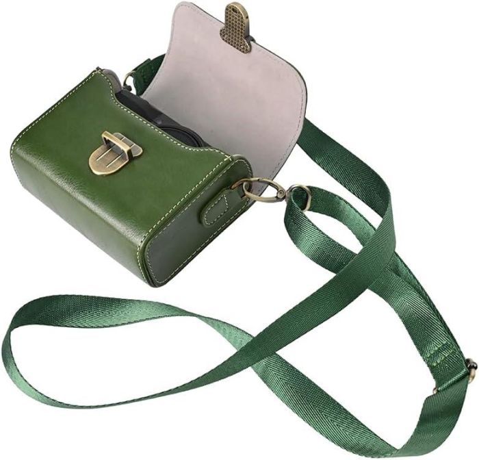 Сумка-катура, футляр, чохол для фотоапаратів — зелений (тип 718)