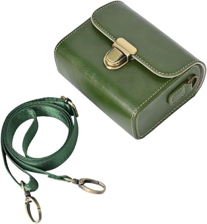 Сумка-катура, футляр, чохол для фотоапаратів — зелений (тип 718)