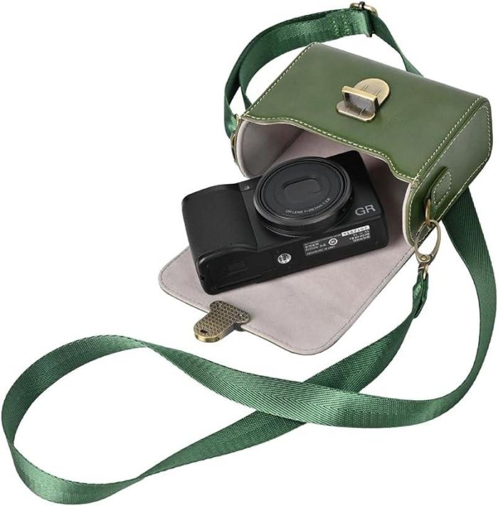 Сумка футляр, чохол, катура для фотоапаратів CANON SX700, SX710, SX720, SX730, SX740 — зелений (тип 718)