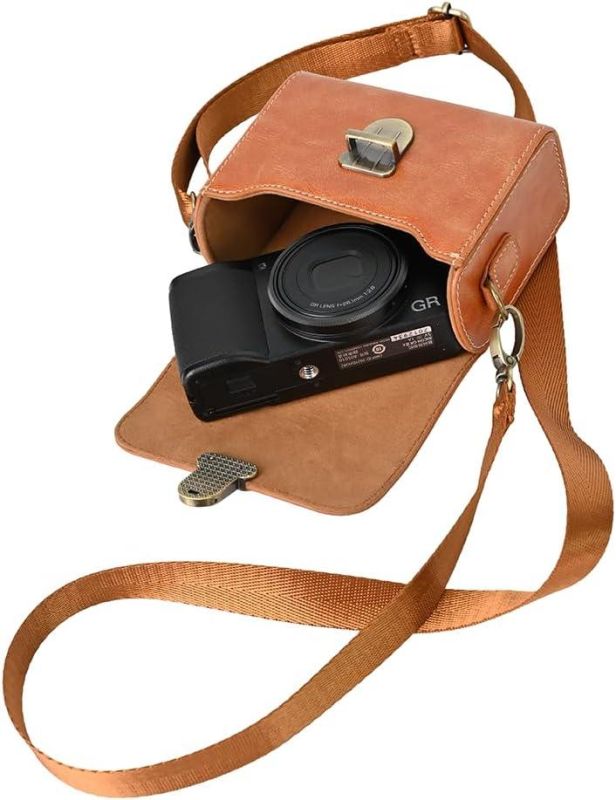 Сумка-катура, футляр, чохол для фотоапаратів — коричневий (тип 718)