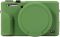 Захисний силіконовий чохол із кришкою для фотоапаратів CANON G7X Mark III — зелений