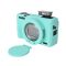 Захисний силіконовий чохол із кришкою для фотоапаратів CANON G7X Mark III — бірюзовий