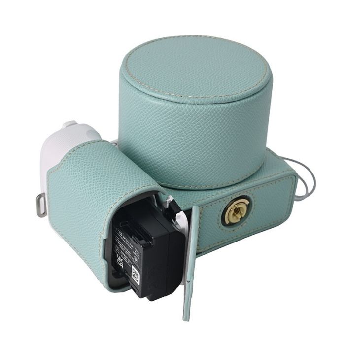 Поліпшехол із доступом до відсіків і захисним ковпачком для об'єктива 16-50 для камер Sony ZV-E10 II — бірюзовий