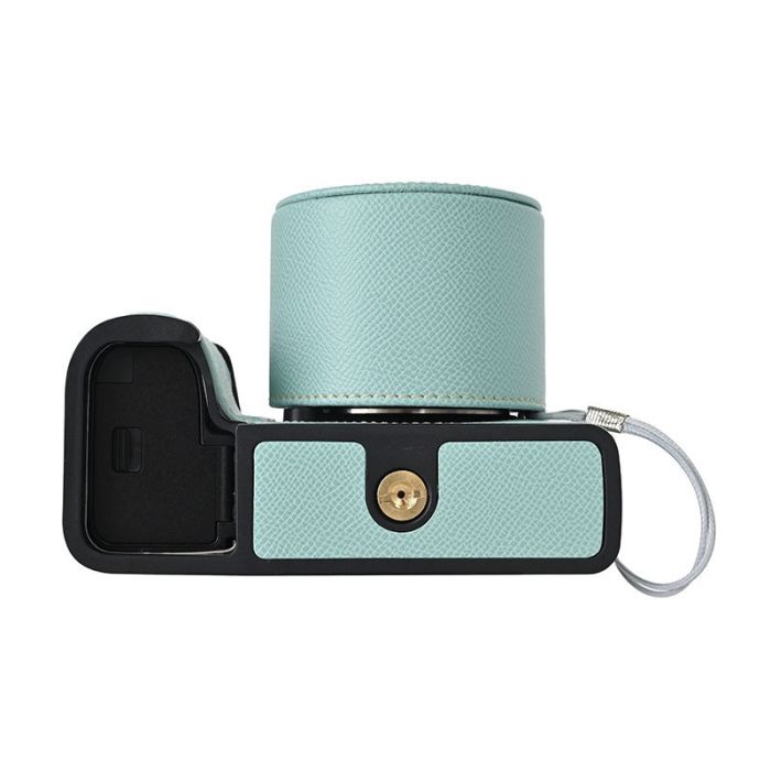 Покращехол із доступом до відсіків і захисним ковпачком для об'єктива 15-45 для камер FujiFilm X-S20 — бірюзовий