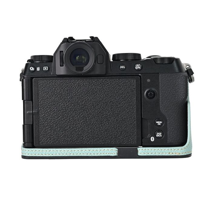 Покращехол із доступом до відсіків і захисним ковпачком для об'єктива 15-45 для камер FujiFilm X-S20 — бірюзовий