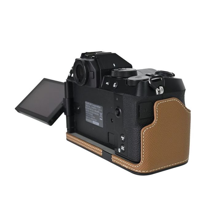 Покращувач із доступом до відсіків і захисним ковпачком для об'єктива 15-45 для камер FujiFilm X-S20 — коричневий