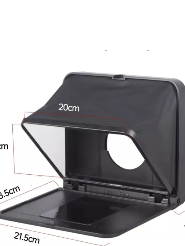 Міні телесуфлер — телепромтер LENSGO TC7 — суфлер для смартфона та фотоапарата