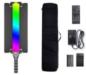 Комплект: "STICK-S" LED світло-жезл RGB — R1000 (3000-6000K) + акумулятор NP-F550 + зарядний пристрій