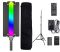 Комплект: "STICK-XL" LED світло-жовт RGB — R1000 (3000-6000K) + акумулятор NP-F550+зарядний пристрій + стійка 2 м.