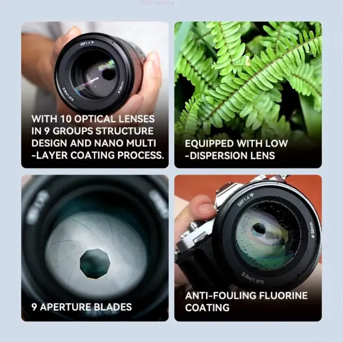 Об'єктив YongNuo YN56mm F1.4Z DA DSM WL Pro Z-mount (для Nikon Z-mount)