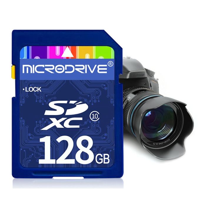 Картка пам'яті SD — Microdrive XC SD — 128 GB (10 Class)