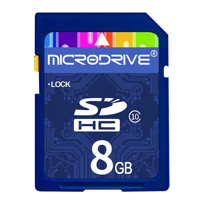 Картка пам'яті SD — Microdrive HC SD — 8 GB (10 Class)