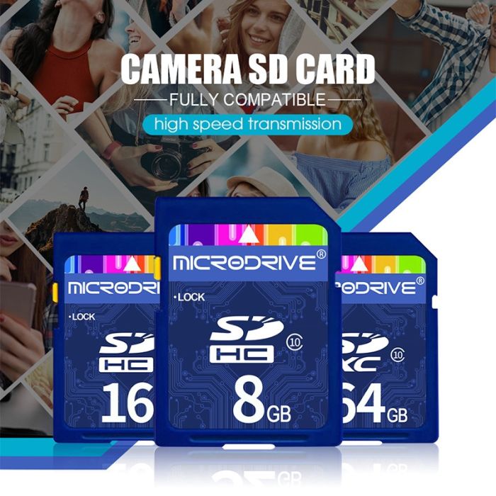 Картка пам'яті SD — Microdrive HC SD — 8 GB (10 Class)