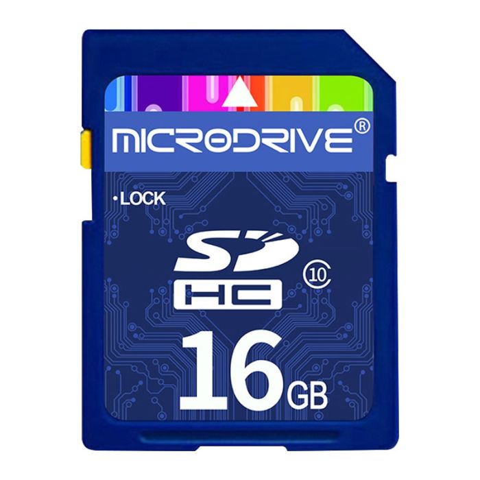 Картка пам'яті SD — Microdrive HC SD — 16 GB (10 Class)