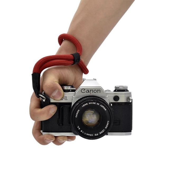 Стильний універсальний кистьовий ремінь (ремішок) — мотузка — для фотоапаратів — золото (тип CA-006)