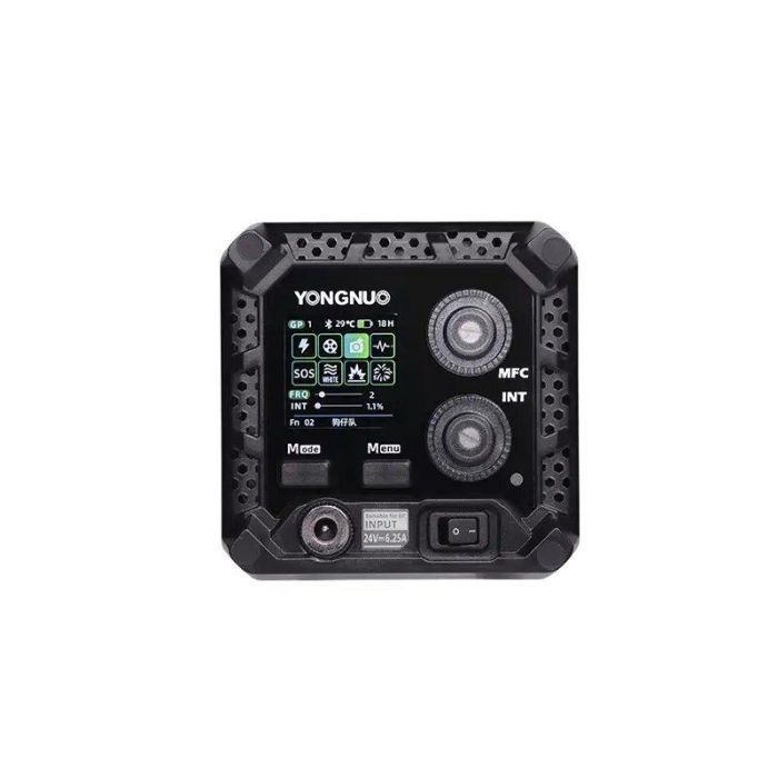 Комплект S: LED-світло, освітлювач студійне світлоYongnuo YN150Li (2700-6500K) з вбудованим акб + мережевий адаптер