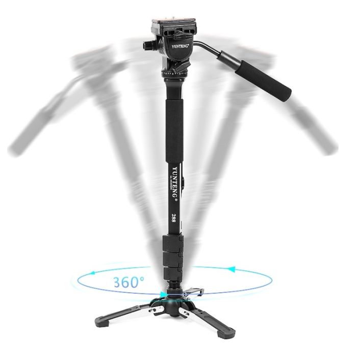 Монопод-штатив фірми YUNTENG VCT-288 для фотоапаратів і відеокамер