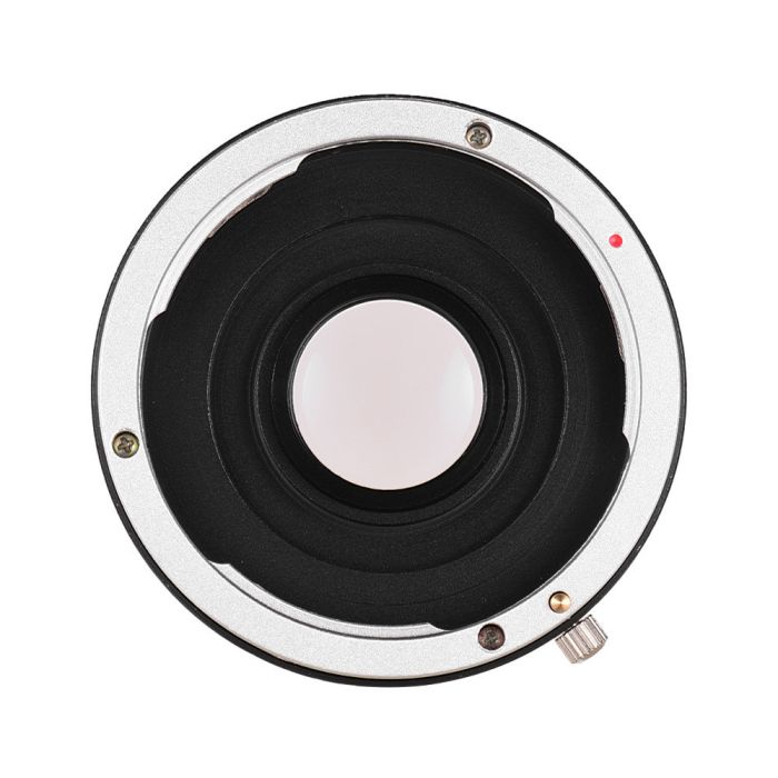 Адаптер (перехідник) Leedsen — Canon EF — Nikon F з лінзою (камера Nikon — об'єктив Canon EF) (EF-AI)