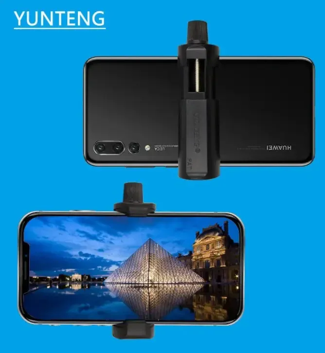 Кріплення (адаптер, тримач) Yunteng для встановлення телефонів на монопод, штатив тощо (код No YT-2)