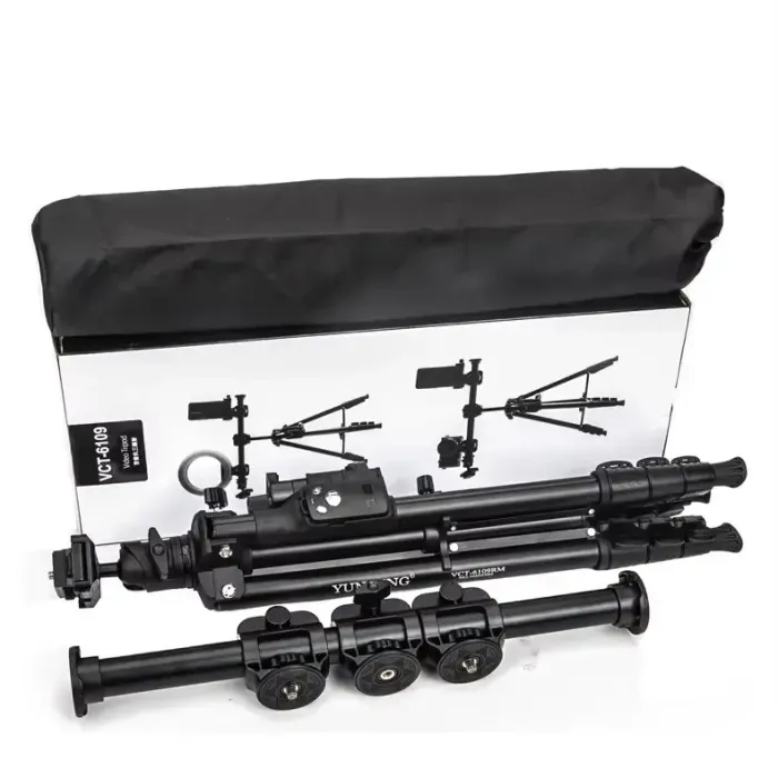 Штатив горизонтальний Yunteng VCT-6109 (1,8 м.) для фотоапарата та телефона з пультом