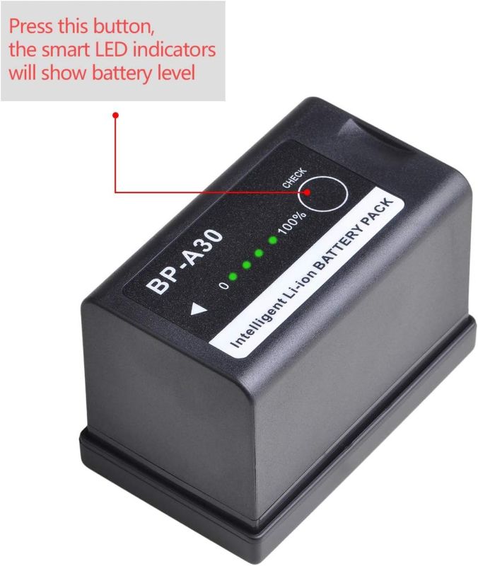 Акумулятор BP-A30 для камер CANON EOS C200, C200B, C220B, EOS C300 Mark II, C300 MK II аналог 3400 ma