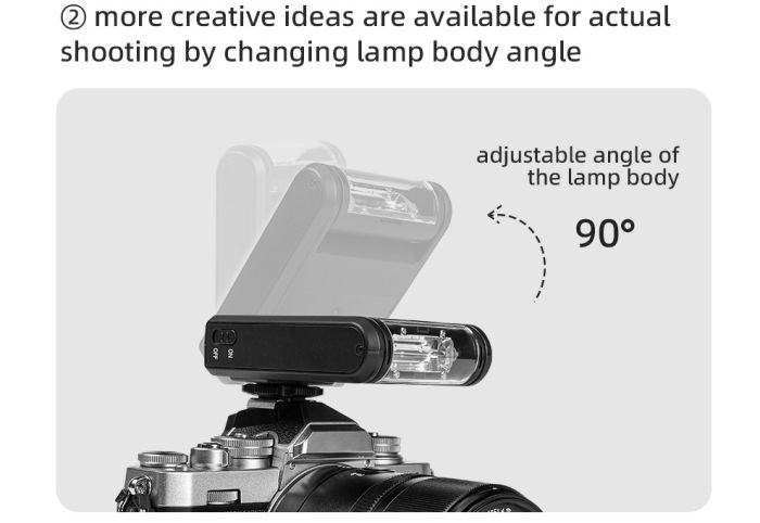 Компактний спалах для фотоапаратів FujiFilm — YongNuo YN6 Micro з вбудованим акумулятором