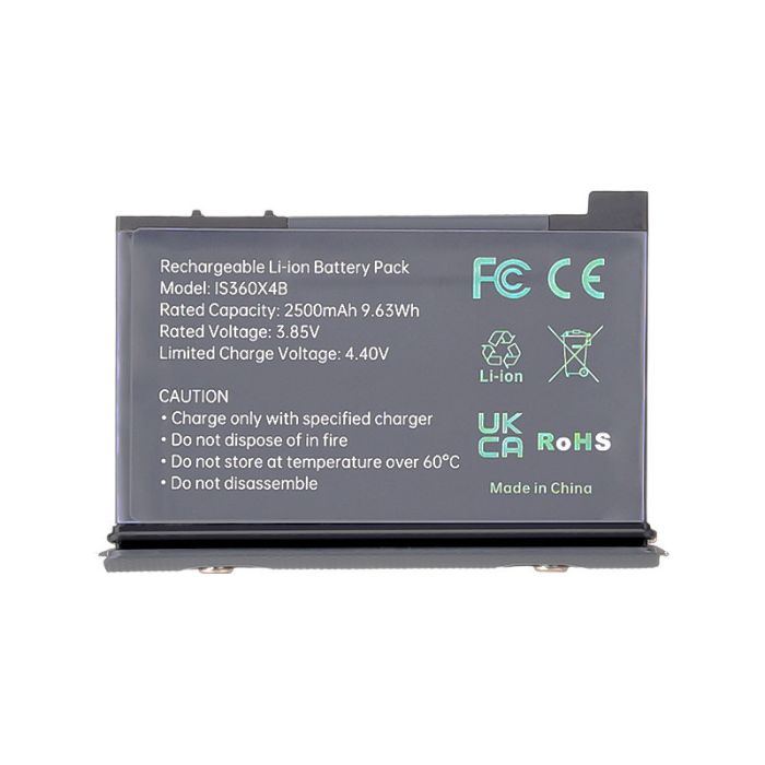 Аккумулятор iS360X4B для Insta360 x4 - 2500 мa