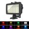 Лампа LED-світло з RGB водонепроникна Andoer SL-20, LED-підсвітка для екшн-камер Xiaomi YI, SJCam, GoPRO