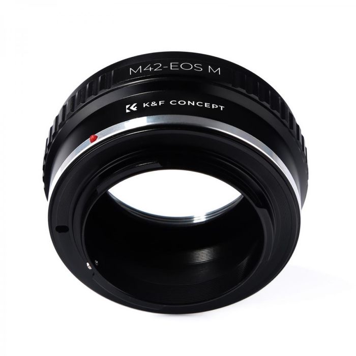 Адаптер (перехідник) K&F Concept — M42 — EOS M (M42 — Canon EOS M) для камер Canon з байонетом EOS M