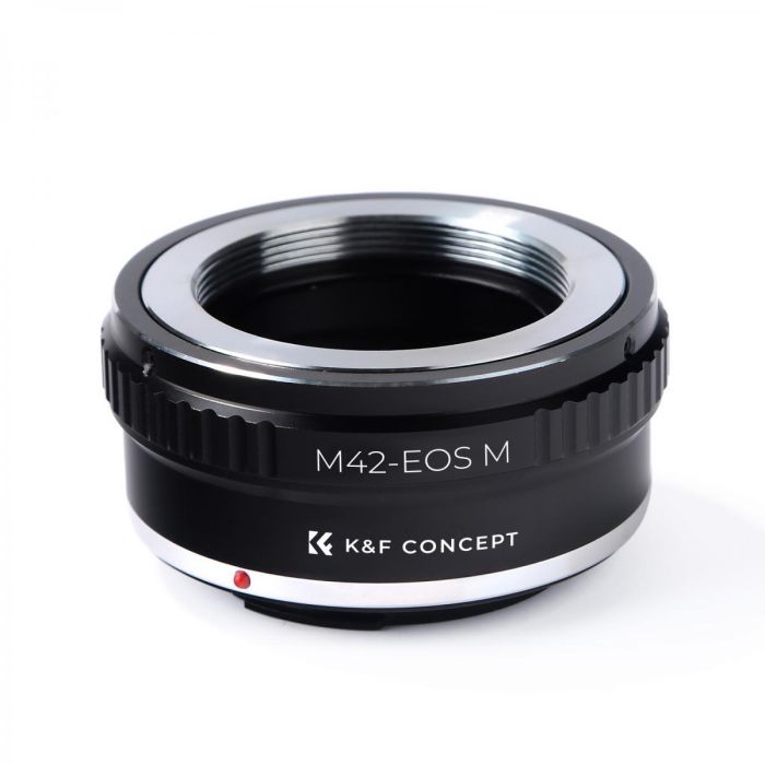 Адаптер (перехідник) K&F Concept — M42 — EOS M (M42 — Canon EOS M) для камер Canon з байонетом EOS M