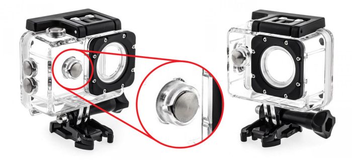 Аквабокс, водонепроникний бокс для екшн камер SJCAM SJ4000 (код № XTGP232)