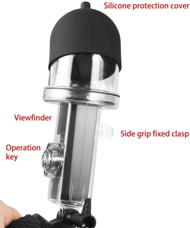 Аквабокс, водонепроникний бокс FLW-315 для екшн камер DJI Osmo Pocket