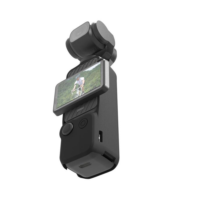 Силіконовий чохол для камери, кришка-ковпачок і кришка для DJI Osmo Pocket 3 — чорний