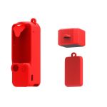 Силіконовий чохол для камери, кришка-ковпачок і кришка для DJI Osmo Pocket 3 — червоний