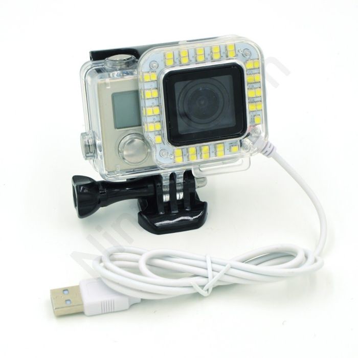 LED підсвічування для екшн-камер Xiaomi YI, SJCam, GoPRO (код № XTGP252)